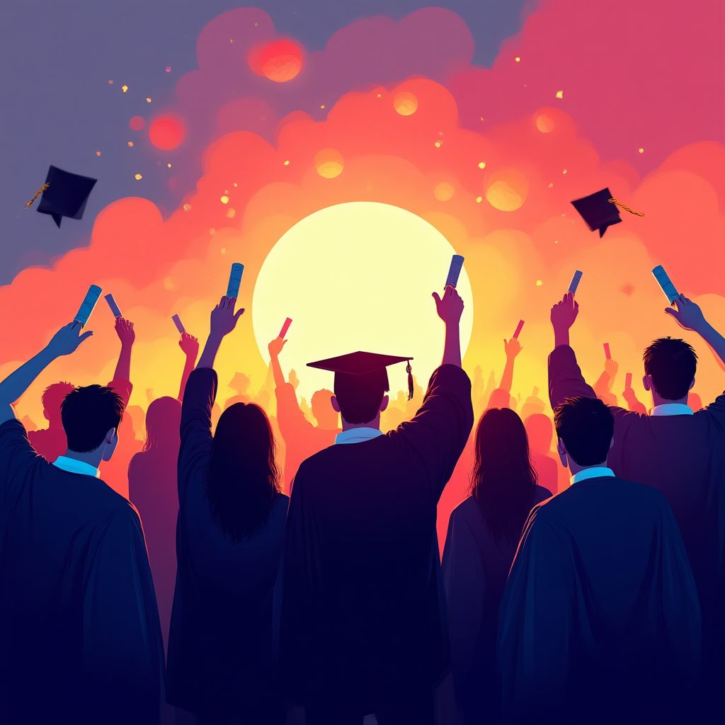Graduación de estudiantes